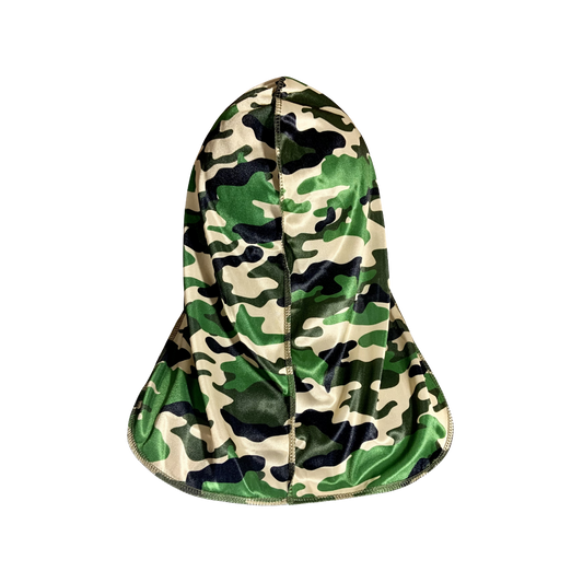 Green Camouflage Durag